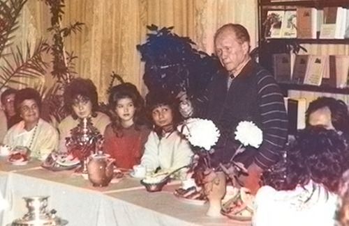 Михаил Белов на встрече с любителями фантастики из Клуба любителей фантастики «Алекс» в Комсомольске-на-Амуре. 13 сентября 1989 г.
