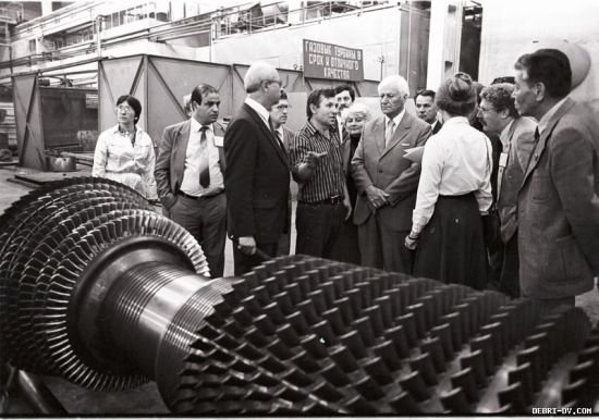 Было время и на хабаровском заводе-гиганте «Энергомаш» выпускали такие турбины, которые экспортировались во многие страны мира. Фото Сергея Балбашова.
