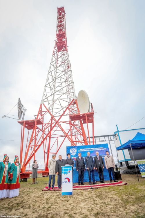 Сегодня в Октёмцах запустили новый объект цифрового эфирного телерадиовещания
