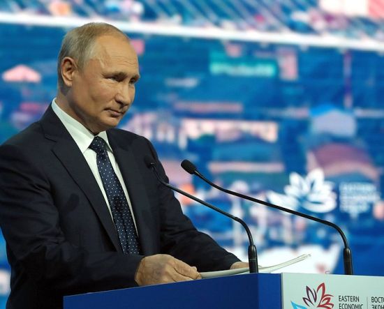 Выступление Владимира Путина на пленарном заседании Восточного экономического форума.