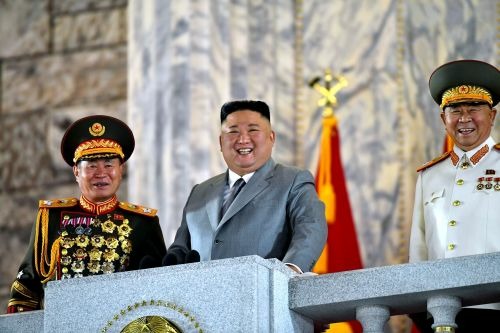 Генеральный секретарь ТПК, Председатель государственных дел КНДР, Верховный Главнокомандующий Вооруженными Силами КНДР Ким Чен Ын. Фото из архива ЦТАК