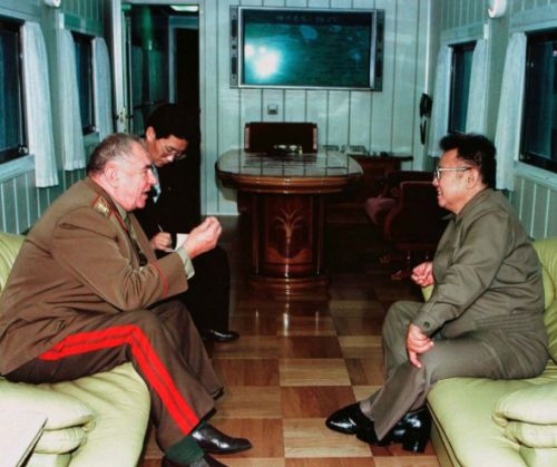 Беседа с маршалом Советского Союза Дмитрием Язовым. Август 2001 года. Фото из архива ЦТАК