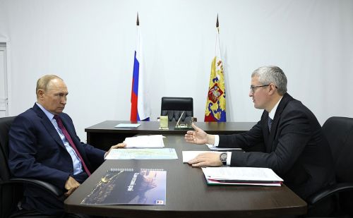 Владимир Путин и Владимир Солодов