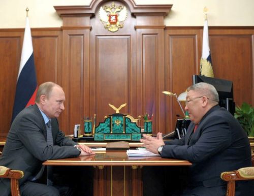 Владимир Путин и Егор Борисов