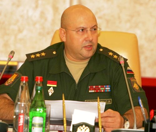 Командующий войсками Восточного военного округа Сергей Суровикин