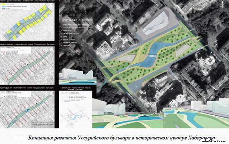 Реферат по теме Проектирование микрорайона в г. Хабаровске