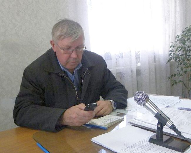 Глава администрации Николаевского городского поселения ЕАО Александр Сорокин