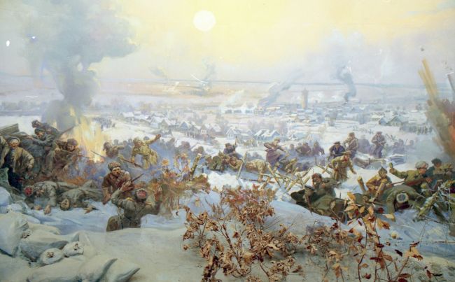Панорама «Волочаевская битва» была открыта еще в 1975 году (нажмите, чтобы увеличить)