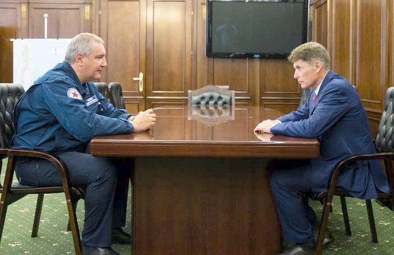 Дмитрий Рогозин и Олег Кожемяко