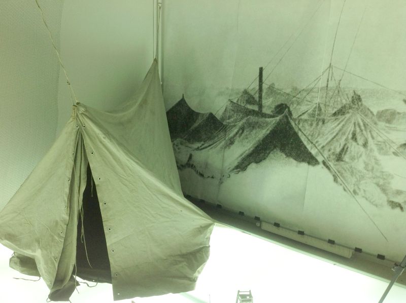 Челюскинская палатка в музее Анадыря - свидетель той эпохи