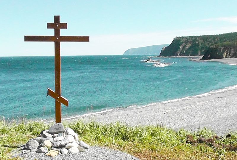 Крест в бухте Панкова