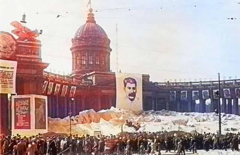 Макет лагеря Шмидта в Ленинграде, 1934