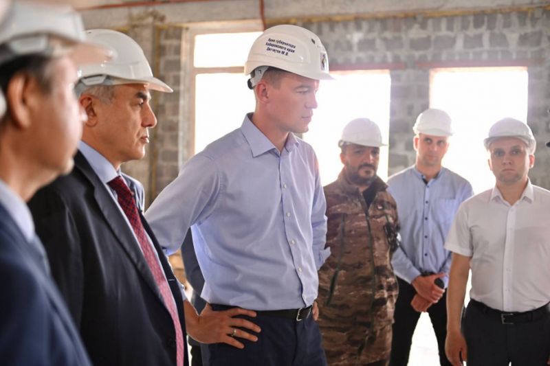 Михаил Дегтярев придал импульс ускорения строительству ДКБ в Комсомольске-на-Амуре