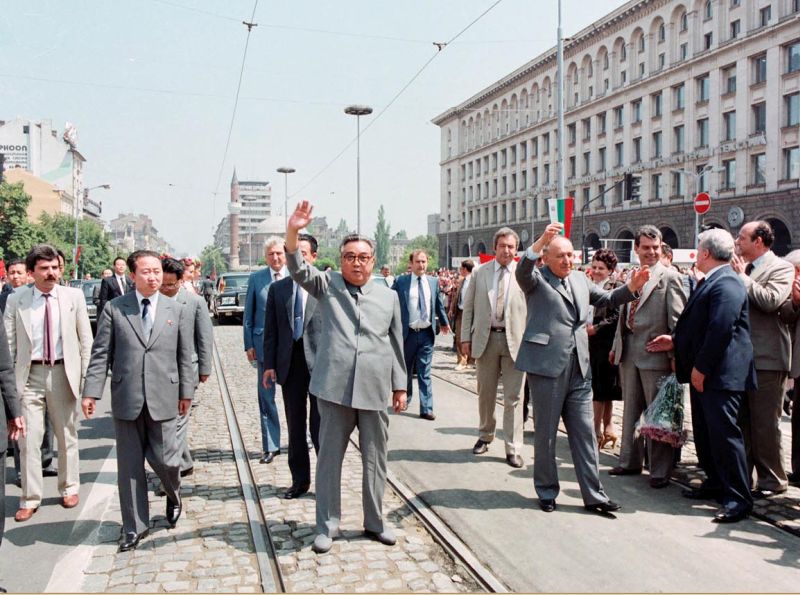 В дни официального дружественного визита в Народную Республику Болгария. Июнь 1984 г.