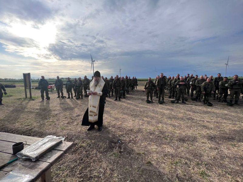 Глава Приамурской митрополии посетил военнослужащих ВВО в зоне проведения СВО