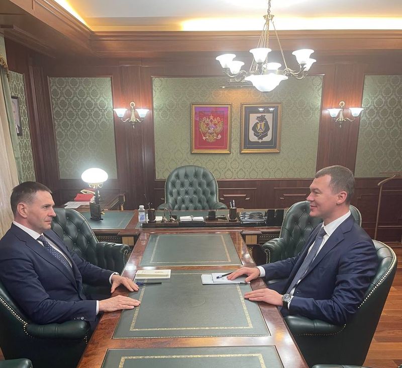 Михаил Дегтярев рассказал, что с Дмитрием Демешиным они вместе учились в «школе губернаторов»