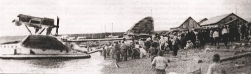 1934 год. Прибытие Савойи-55 в Александровск-Сахалинский