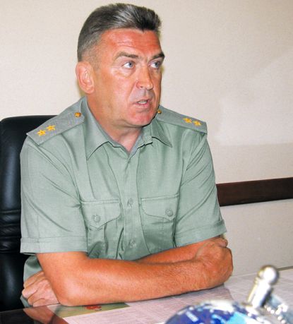 Начальник Пограничного управления ФСБ РФ по Приморскому краю генерал Владимир Лакизо