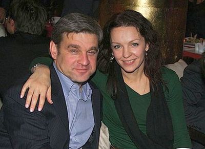 Супруги: экс-губернатор Приморья Сергей Дарькин и актриса Лариса Белоброва