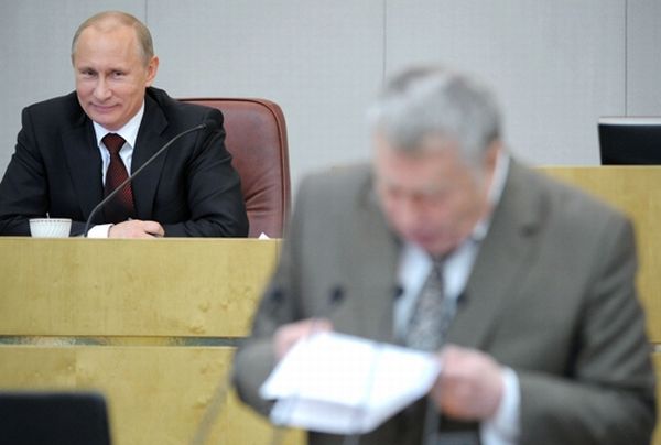 Председатель Правительства Российской Федерации В.В.Путин выступил в Государственной Думе с отчётом о деятельности Правительства Российской Федерации за 2011 год