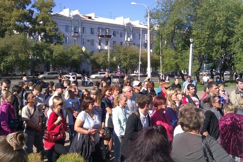 Митинг «За чистый воздух!» состоялся в Комсомольске-на-Амуре 15 сентября